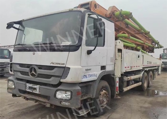 2012 बूम ZLJ5339THB 47m 3 एक्सल के साथ प्रयुक्त कंक्रीट पंप ट्रक