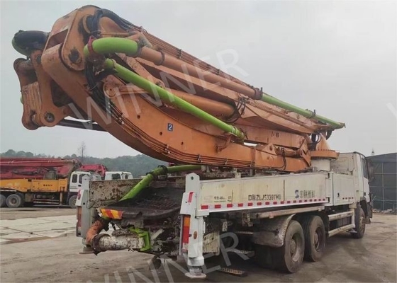 2012 बूम ZLJ5339THB 47m 3 एक्सल के साथ प्रयुक्त कंक्रीट पंप ट्रक