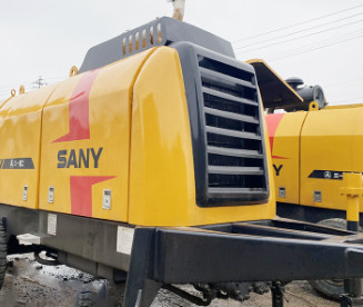 2019 में डीजल इंजन के साथ प्रयुक्त स्टेशनरी कंक्रीट पंप HBT60C 65m3/H