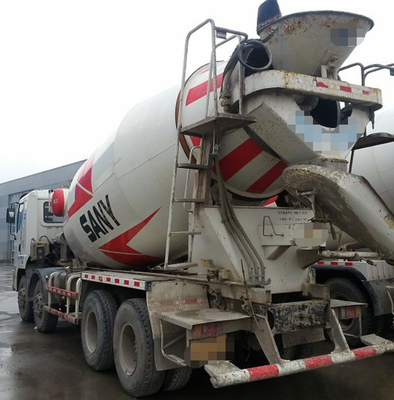 2019 सेकेंड हैंड ट्रक मिक्सर Sany 12Cubic क्षमता 10200×2530×3990mm