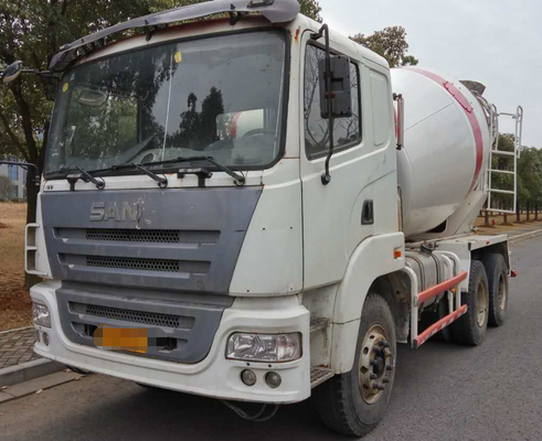 2019 सेकेंड हैंड ट्रक मिक्सर Sany 12Cubic क्षमता 10200×2530×3990mm