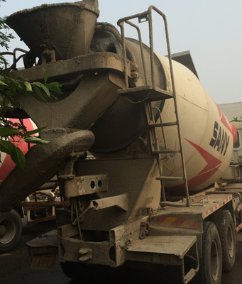2019 सेकेंड हैंड ट्रक मिक्सर Sany 12Cubic क्षमता 10200×2530×3990mm