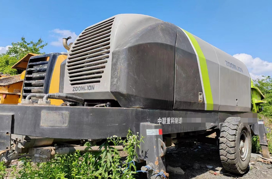 निर्माण में प्रयुक्त स्थिर कंक्रीट पंप Zoomlion 82m3/H 80.18-132SU